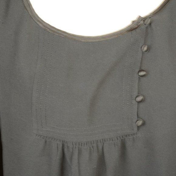 Diane von Furstenberg Black Silk Top Size 10 - Picture 2 of 8